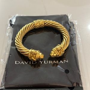 David Yurman Renaissance 18k Gold bangle 10mm